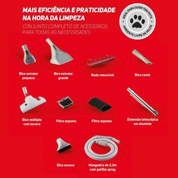 Extratora de Sujeira Wap Aqua Cleaner | 220v - 10