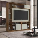 Ver imagem 1 de Estante Home para TV até 55 Polegadas Divisor de Ambientes 2 Portas Milano Yescasa