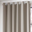 Ver imagem 1 de Cortina Lunna Voil Gaze Microfibra 3,00x2,60m Sala Quarto Varão 3m - Marrom