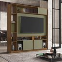 Ver imagem 2 de Estante Home para TV até 55 Polegadas Divisor de Ambientes 2 Portas Milano Yescasa