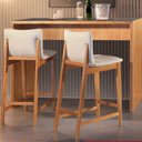 Ver imagem 1 de Bancada Nadir com Tampo de Vidro 4mm Espresso Móveis