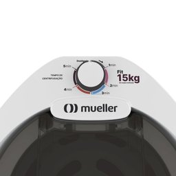 Centrífuga de Roupas Mueller Fit 15kg Mueller 127v Branco - 5