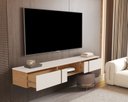 Ver imagem 4 de o Rack Suspenso Decor 1.8 Giga para TV até 72 Polegadas em Couro