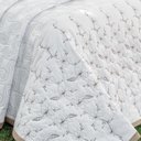 Ver imagem 2 de Cobre Leito King Nordic 5 Pçs 100% Algodão - Branco
