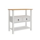 Ver imagem 7 de Gabinete Armário Provençal Banheiro Tampo 2 Gav Madeira Tequila Branco Freijó Idimex