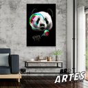 Ver imagem 3 de Quadro Panda com Bolha de Sabão Br Artes Grande 118x78
