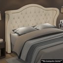 Ver imagem 2 de Cabeceira Cama Box Casal Queen 160cm Antibes P02 Boucle Bege - Mpozenato