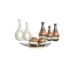 Kit Ceramica Decorações Para O Lar Com Nota Fiscal Presente - 1