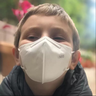 Máscara PFF2/N95 infantil branca - 50 unidades - 3