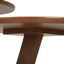 Ver imagem 3 de Conjunto Mesa Lateral Clarice - Madeira