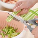 Ver imagem 2 de 5 Tesouras para Cozinha 20cm Multiuso Carne Vegetais Aço Inox Sortido Lyor Restaurante