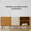 Ver mais imagens de Rack Bancada e Painel para Tv de 60 Polegadas Cronos - Cinamomo/off White