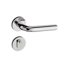 Ver imagem 1 de Fechadura Pado Concept 470-40 Externa Roseta Redonda Inox Polido