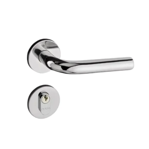 Fechadura Pado Concept 470-40 Externa Roseta Redonda Inox Polido