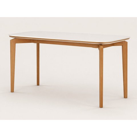 Mesa de Jantar Maciça Tampo Duplo 27mm 1,80x90 Luma Imperial