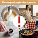 Ver imagem 6 de Moedor Eletrico de Sal Grosso Pimenta Temperos com Iluminacao Vermelho Gourmet Master Luxo Chef