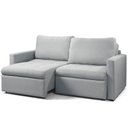 Ver imagem 7 de Sofá 3 Lugares Retrátil Reclinável para Sala de Estar 226cm Detroit K01 Linho Cinza - Lyam Decor