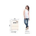 Ver imagem 3 de Mesa de Cabeceira 2 Gavetas Lacy 