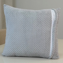 Ver imagem 3 de Capa de Almofada Soft 45 X 45cm Tecido Jacquard de Poliéster Macia com Zíper Cinza