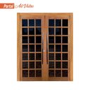 Ver imagem 2 de Kit Portal Duplo Ad Vidros 190cm Lar X 215cm Alt Tauari Mapaf