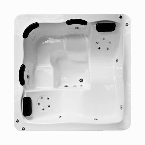 Spa Quadrado Nova Iorque Completo com Hidro em Acrílico - 2.00x2.00x0.79 - 220v