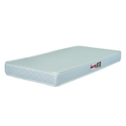 Colchão Solteiro Hellen Espuma D20 Malibu 88x188x12cm Branco  - 1