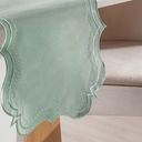 Ver imagem 2 de Trilho de Mesa Bordare Bordado 40x180cm Suculenta