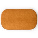 Ver imagem 6 de Kit 02 Puffs Decorativos Orgânicos para Living Quarto 100cm Doha W01 Couríssimo Whisky - Lyam Decor