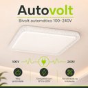 Ver imagem 6 de Plafon Glam Prisma Quadrado LED 24W 4000k Autovolt
