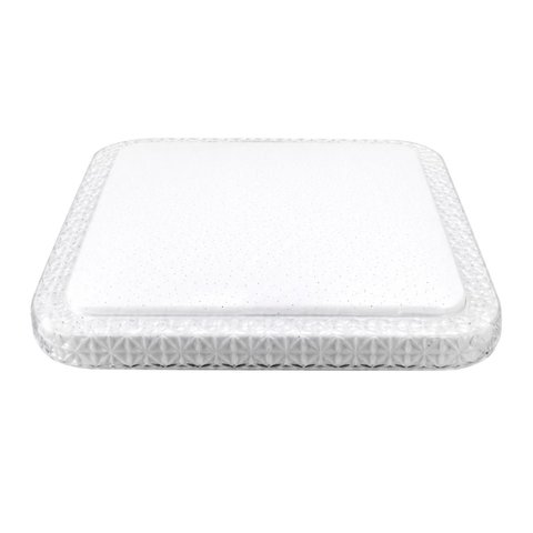 Plafon Glam Prisma Quadrado LED 24W 4000k Autovolt