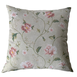 Almofadas Cheias Havana Impermeável Estampa Digital 100% Algodão Floral Romântica e Listrada Kit 2 4 - 2