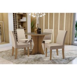 Base Mesa de Jantar Figueira BA28 Madeirado s/ Tampo Freijó - Kappesberg - 4