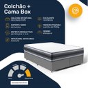 Ver imagem 5 de Cama Box com Colchão de Espuma D45 Double Face Territory Hellen Queen 158cm