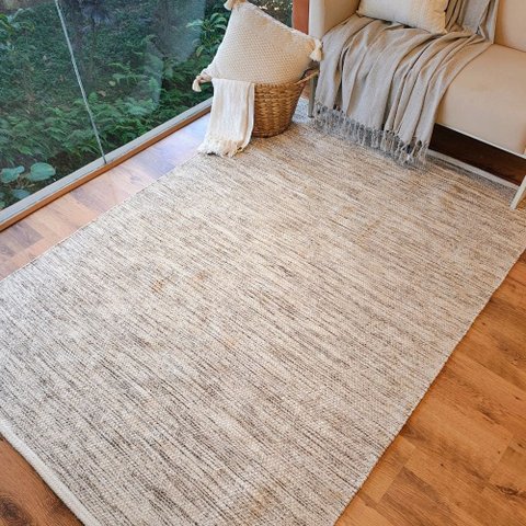 Tapete Artesanal Kilim Avani Cacau 200 x 250