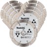 Kit com 10 Disco Diamantados 4.1/8 POL para Granito D-44351 MAKITA - 3