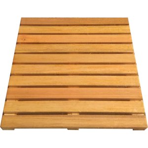 Deck de Madeira Modular 50x50cm com Pintura Neonx 50x50 Cm com Pintura Osmocolor Natural Uv Gold