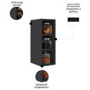 Ver imagem 3 de Nicho Aéreo Adega Vertical 20cm Pérola Z34 Preto - Mpozenato
