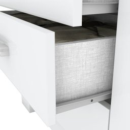 Guarda Roupa Solteiro 4 Portas 3 Gavetas City Branco - 6 Guarda Roupa Solteiro 4 Portas 3 Gavetas City Branco - 6