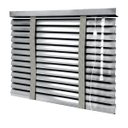 Ver imagem 2 de Persiana Horizontal - 1,00m Larg X 1,40m Alt - Alumínio 50mm com Fita Decorativa