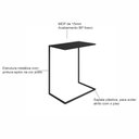 Ver imagem 4 de Mesa Lateral De Apoio 67x58x35cm Industrial 