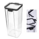 Ver imagem 2 de Pote Hermetico 1300ml Tampa Trava Veda Conserva Alimento Mantimento Tempero Transparente Acrilico Or