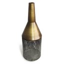 Ver imagem 1 de Vaso em Metal Base Aramado Decorativo 46x16cm