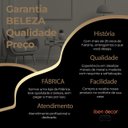 Ver imagem 6 de Poltrona para Sala Decorativa Lotus Preto Assento Veludo Marrom - Iben Móveis