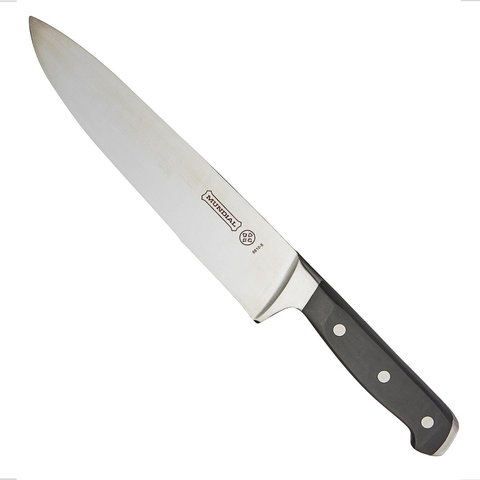 Faca de Carne Cozinha Profissional 8 Pol Inox Chef Mundial