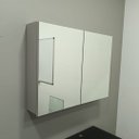 Ver imagem 3 de Espelheira Para Banheiro Life 80:Cinza Matt.