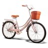 Bicicleta Infantil Aro 24 Retrô com Cestinha Menina - 2
