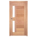 Ver imagem 1 de Porta Madeira Folha Pe 304 Esel 2.10m X 80cm Cedro Mara