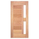 Ver imagem 2 de Porta Madeira Folha Pe 304 Esel 2.10m X 80cm Cedro Mara