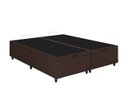 Ver imagem 3 de Cama Bau Casal Bipartido Marrom Colchão Fit D45 Espuma 138x188 - Ortobom