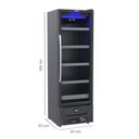 Ver imagem 3 de Refrigerador Expositor Cervejeiro 330l Blue Light +6ºc a -8ºc 4 Faixas Expvbl330 127v - Venax